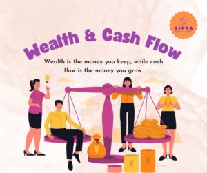 Read more about the article Why wealth is the money you keep, while cash flow is the money you grow.