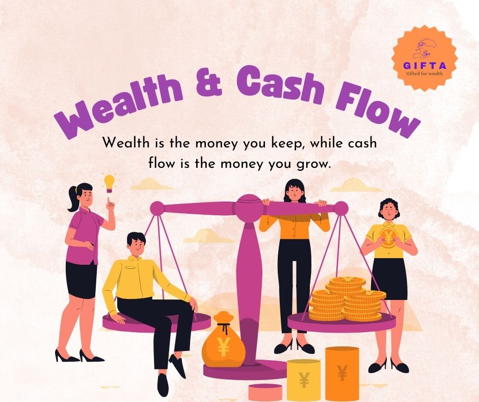 Read more about the article Why wealth is the money you keep, while cash flow is the money you grow.